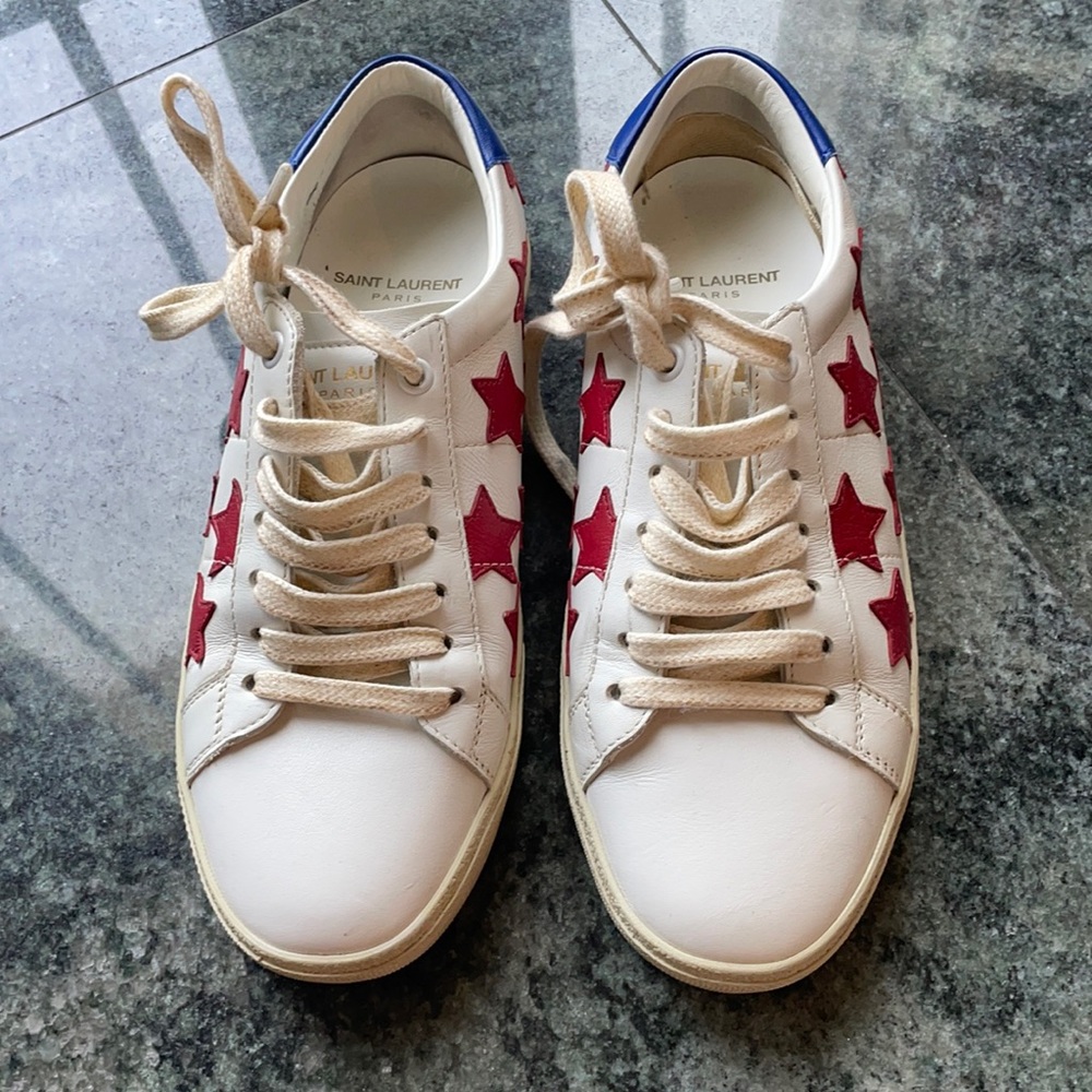 Saint laurent low top star sneaker - Picture 2 of 4